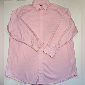 JoS. A. Bank Traveler Collection Traditional Fit Button Down Collar Dress Shirt